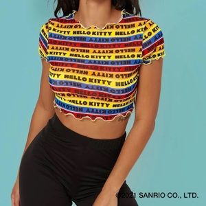 NWT ~ Hello Kitty Crop Top